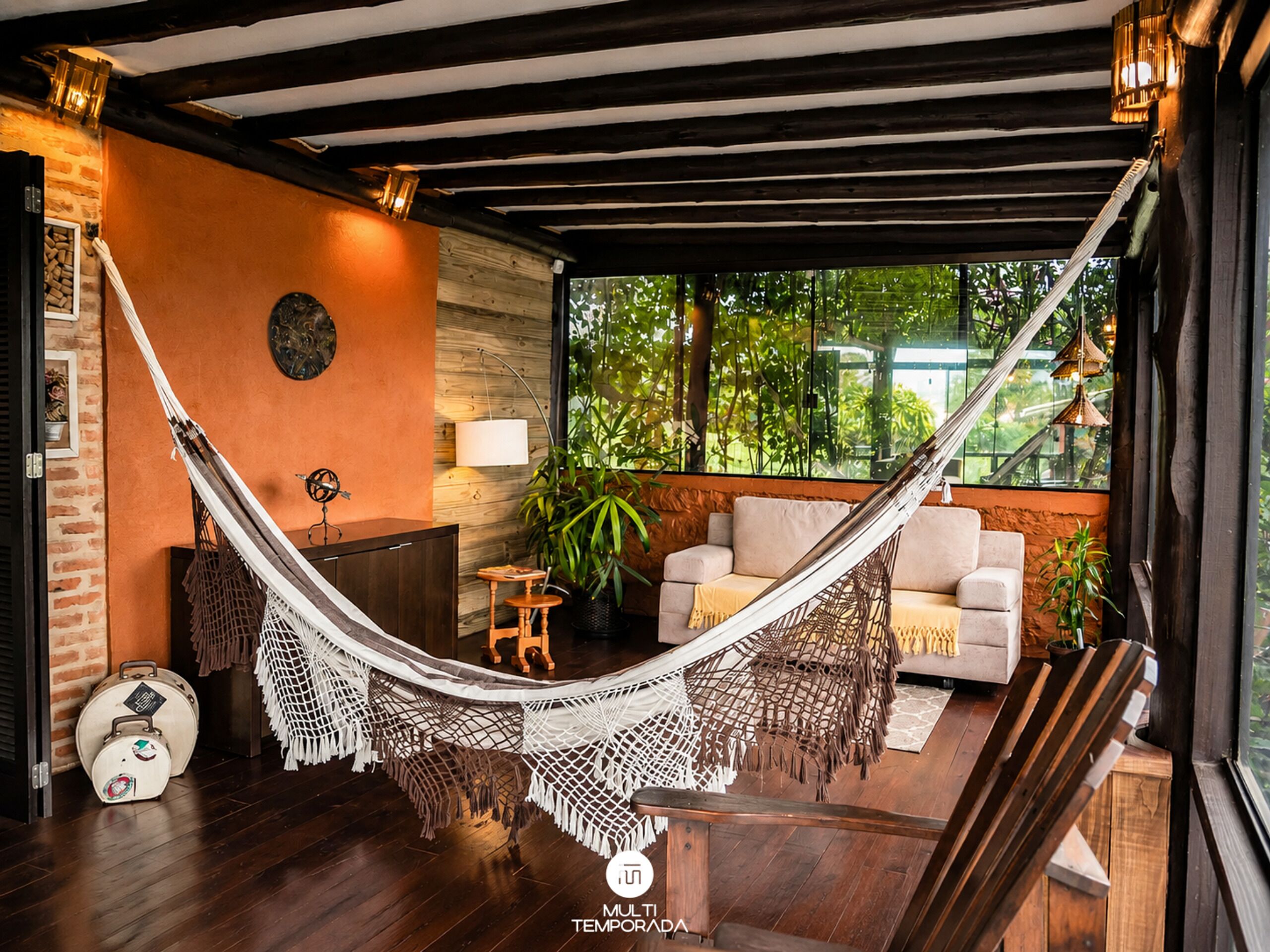 House Premium com Jacuzzi Privativa e Vista do Lago - Ibiraquera Life | 夏威夷式陽台