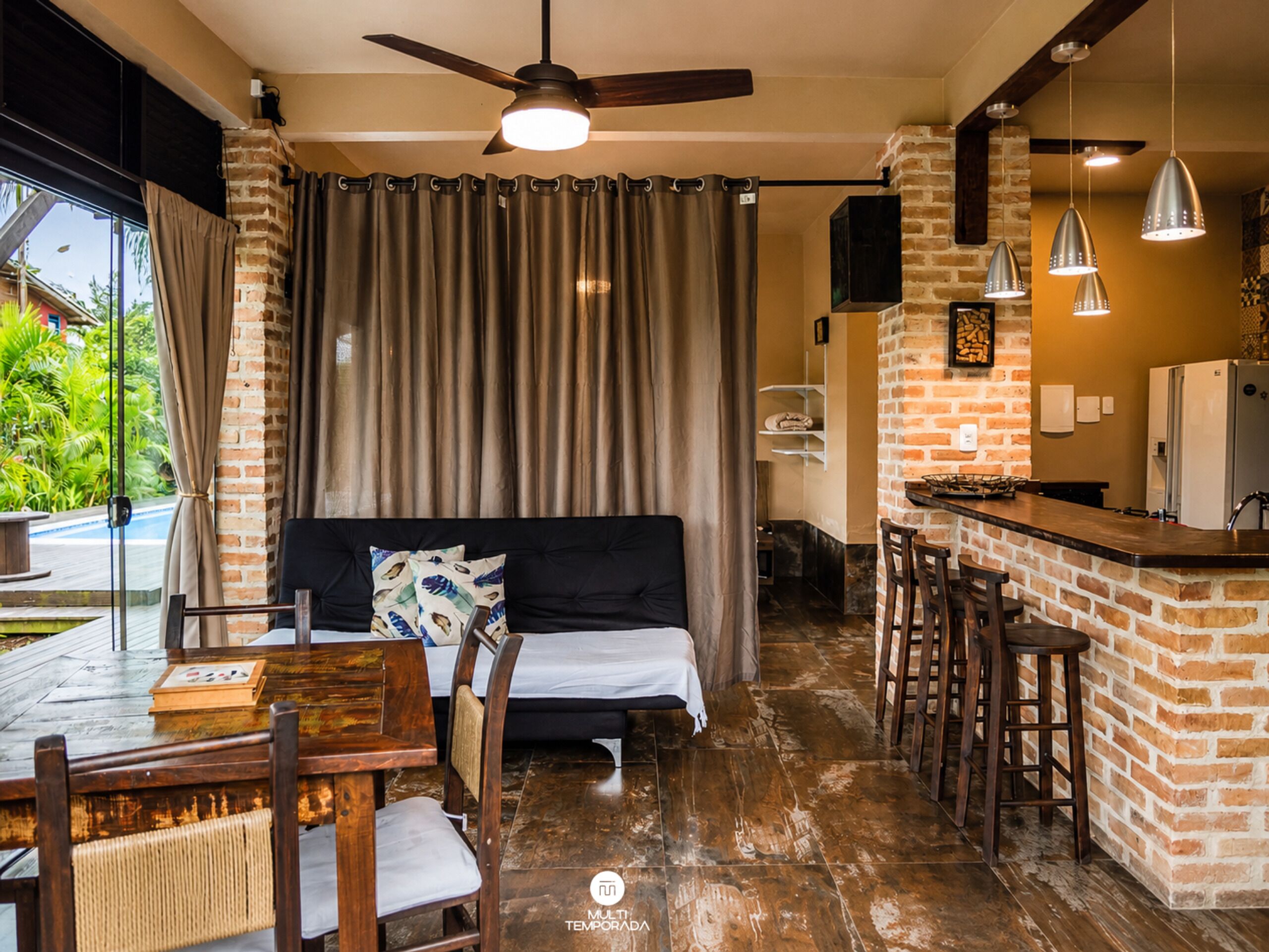 Studio Jardim - Ibiraquera Life | Private kitchen | Microwave, stovetop, toaster, cookware/dishes/utensils