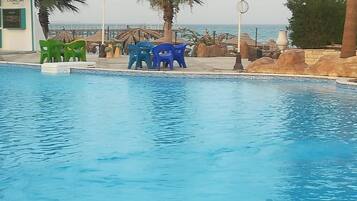 Piscine couverte, piscine extérieure