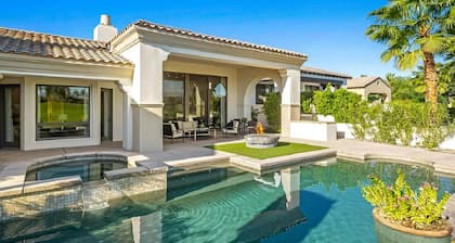 Oasis on the golf course with pools and amenities
