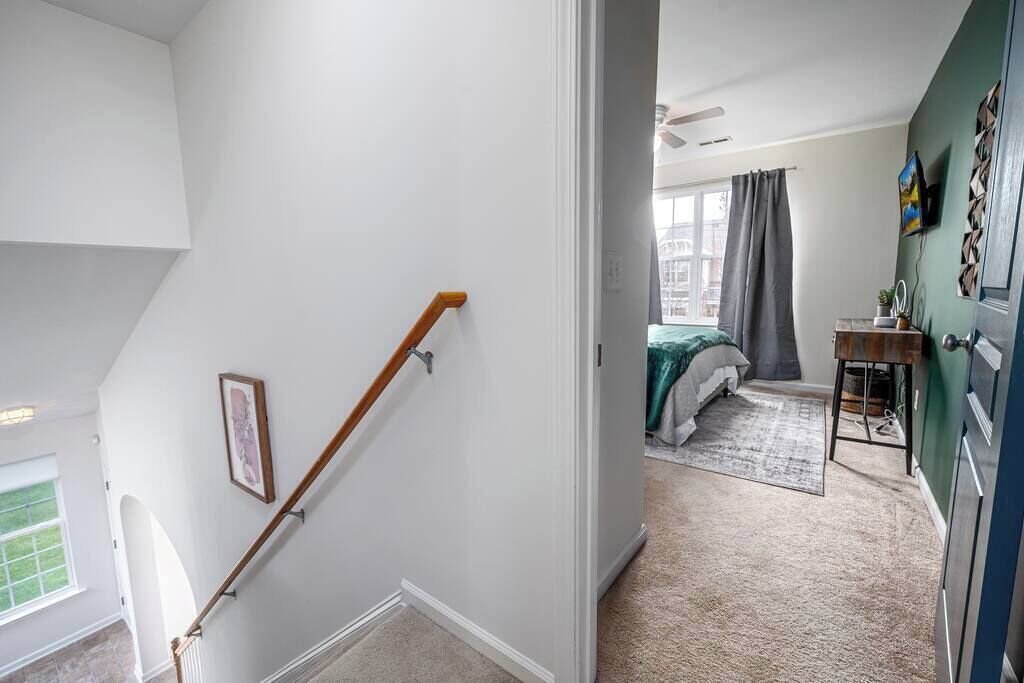 3 habitaciones, tabla de planchar con plancha, cuna de viaje y wifi 
