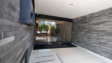 Entrada de la propiedad