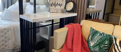 1 bedroom, desk, iron/ironing board, free WiFi