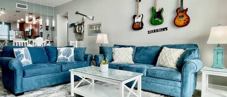 Una Smart TV, una oficina