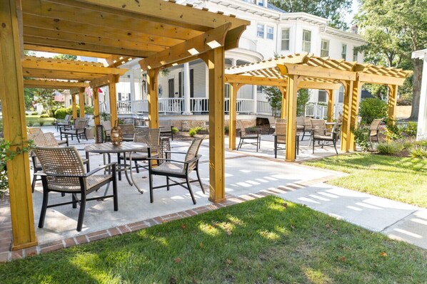 Opções para refeição ao ar livre