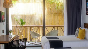 Ropa de cama hipoalergénica y minibar