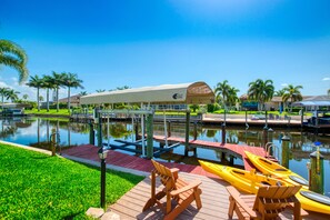 Marina - VILLA BOATERS DREAM – HEATED POOL & SPA | GULF ACCESS | BOAT RENTAL + TOURS VOUCHER INCL. (Cape Coral)