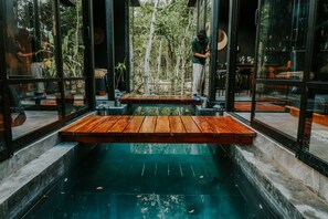 Down comforters, individually decorated, individually furnished - K NAJ Community Cenote residence (Tulum)