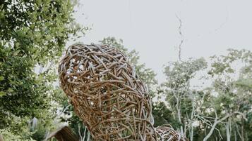 Utendørs bankettområde