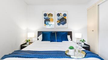 1 bedroom, iron/ironing board, travel cot, WiFi