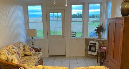 Family owned and operated spacious Farm House with a modern decorative flair.