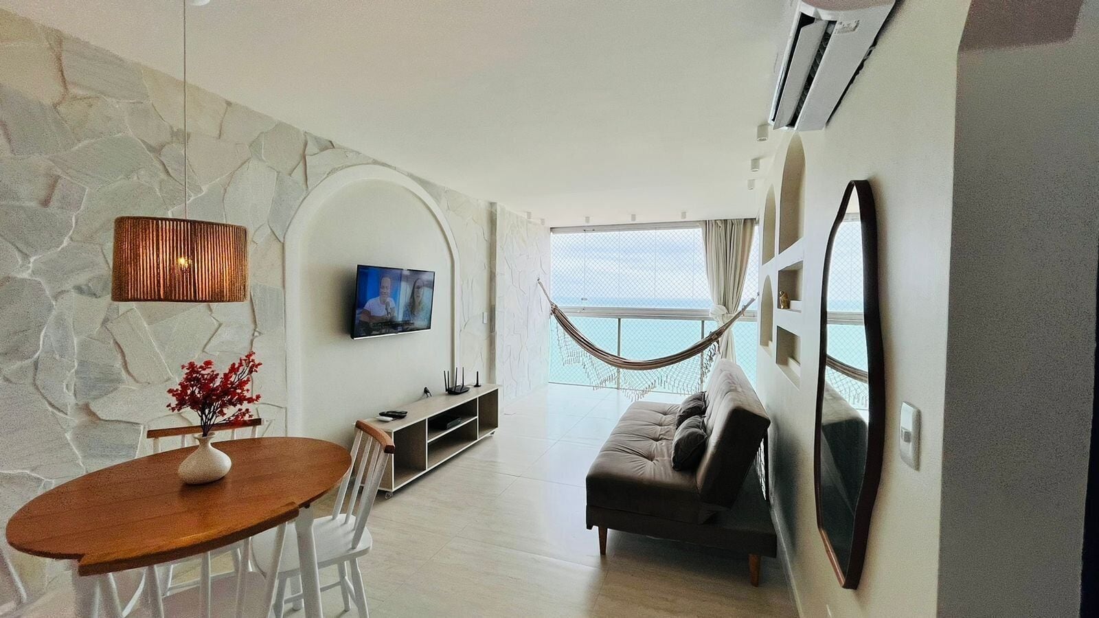 Basic Apartment | Living area | 32-inch Smart TV with digital channels, TV