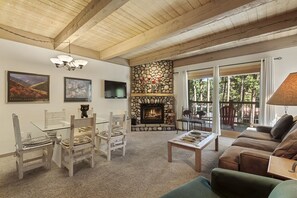 تلفزيون، مدفأة