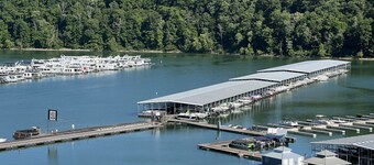 Lake Condo in Nancy KY at the entrance to Lee’s Ford Marina.