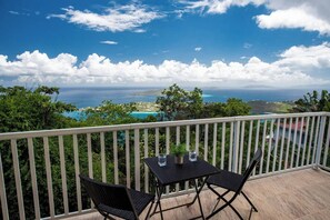 Outdoor dining - Ocean and Magens Bay View NorthStar Escape (St. Thomas)