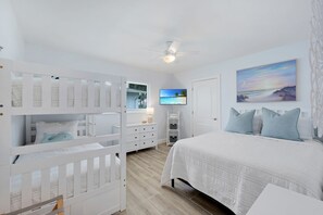 4 bedrooms, iron/ironing board, free WiFi, bed sheets