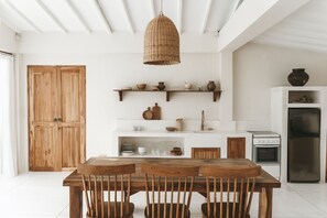 Vila, 3 kamar tidur | Dapur pribadi | Lemari es, oven, kompor, dan peralatan masak/sendok-piring