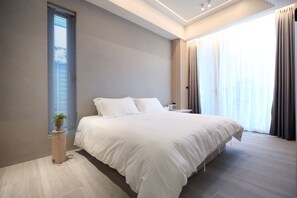 Hypo-allergenic bedding, minibar, blackout curtains, free WiFi - fleur villa (Hualien City)