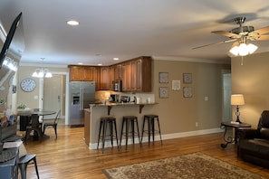 Open concept to enjoy family or friends time together