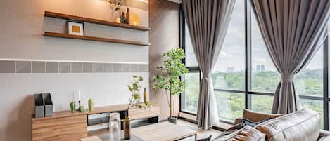 City Apartment | Living area | Smart TV