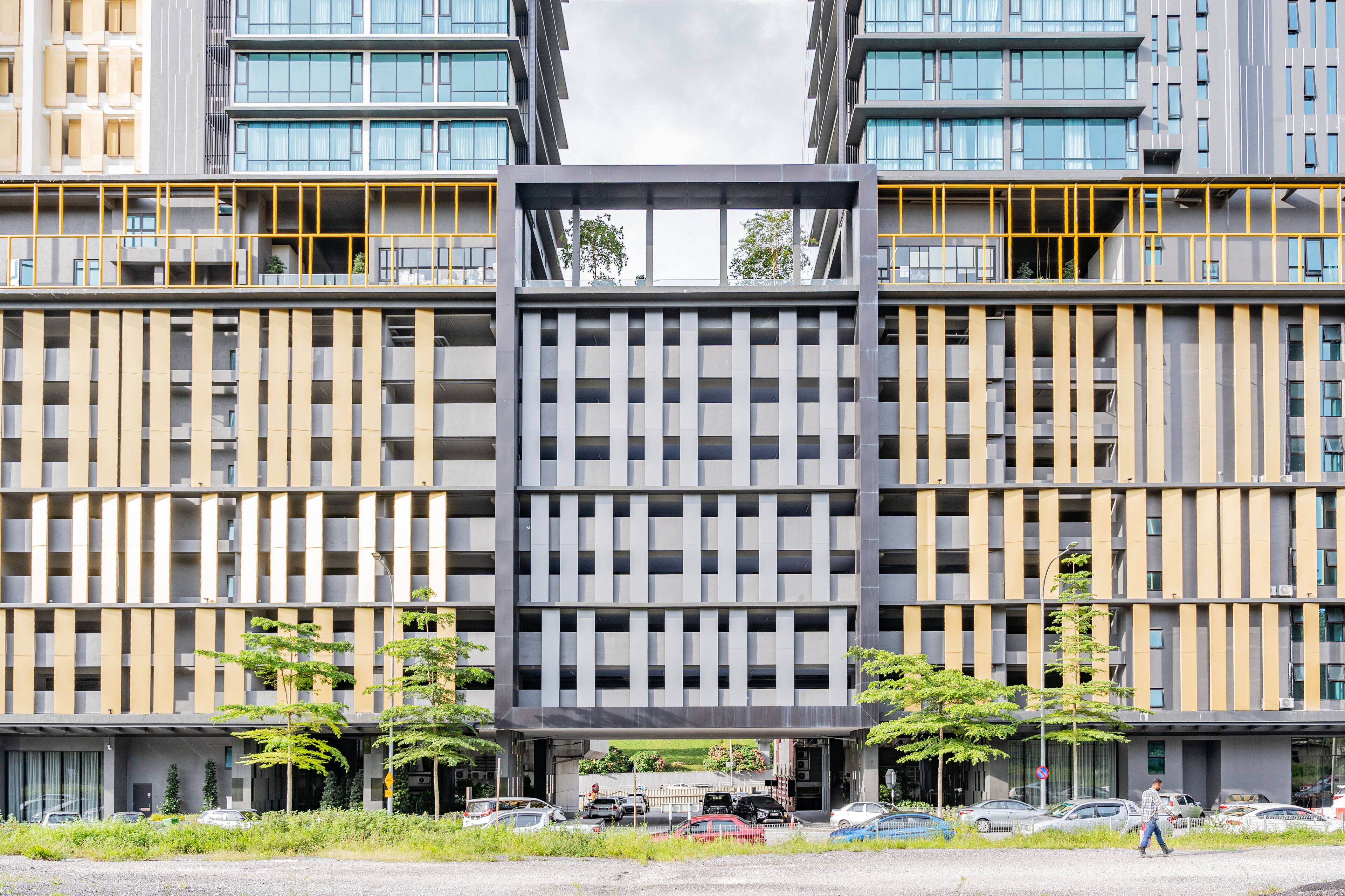 Fassade der Unterkunft