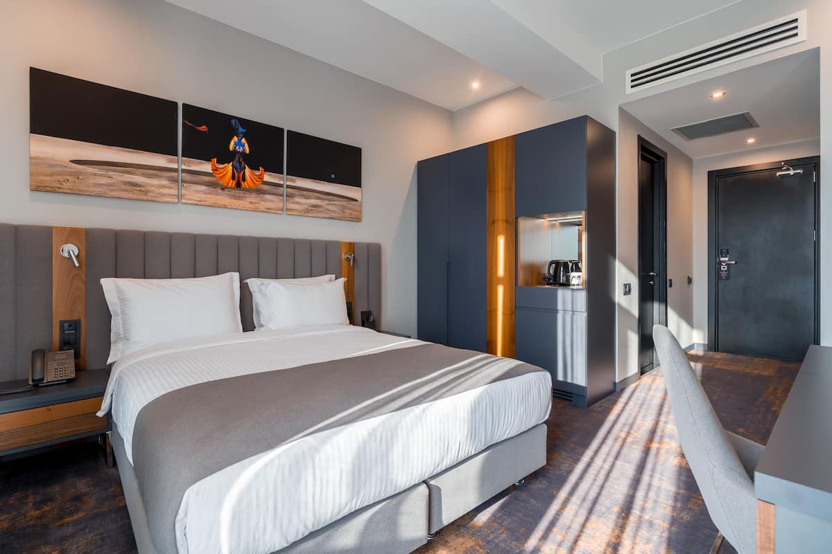 1 Schlafzimmer, Bettwäsche aus ägyptischer Baumwolle