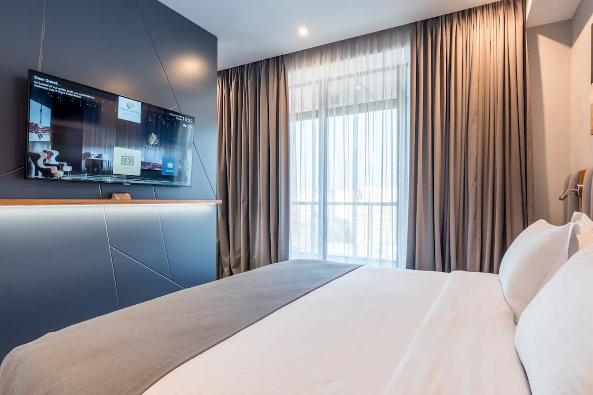 1 Schlafzimmer, Bettwäsche aus ägyptischer Baumwolle