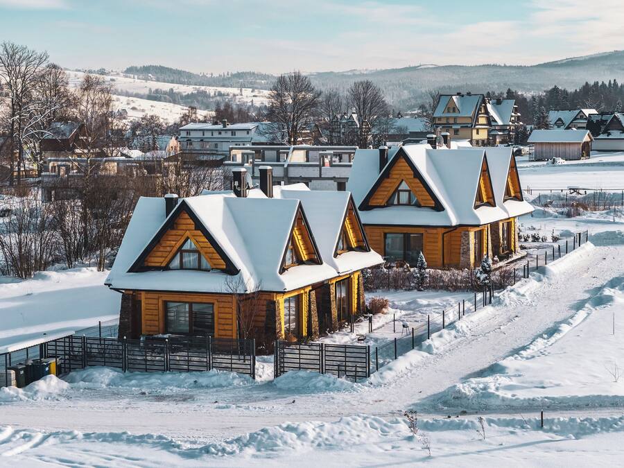 Fassade der Unterkunft