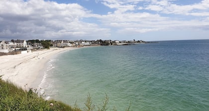 Superbe Vue mer pour cet Appartement en plein centre de Concarneau avec Parking