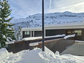 Exterior - Comfortable South Apt 4-5 pers, Balcony, Near slopes (Flaine)