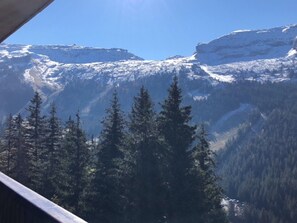 Udsigt fra overnatningsstedet