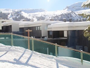Property grounds - Bright apartment at the foot of the slopes with free WIFI (Flaine)