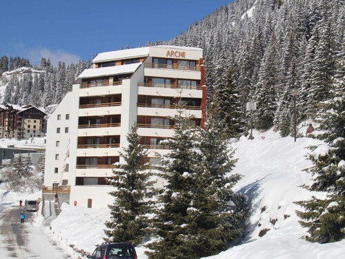 Comfortable 3-room apartment in central Flaine with terrace