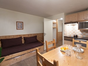 Interior - Comfortable studio 4 pers, slopes access, Wifi & pets allowed (Briançon)
