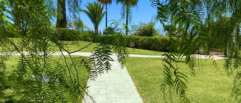 Overnattingsstedets uteområder