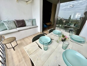 Outdoor dining - 53 - Apartment in Riviera with pool and sea view (Mijas Costa)