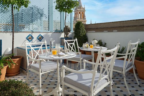 Terrasse sur le toit