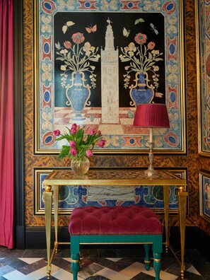 Deluxe kamer, 1 queensize bed, uitzicht op de stad | Lakens van Egyptisch katoen, luxe beddengoed, donsdekens