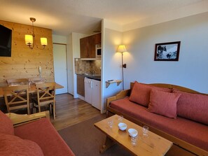 TV - Studio on the slopes pets allowed (Belle Plagne)