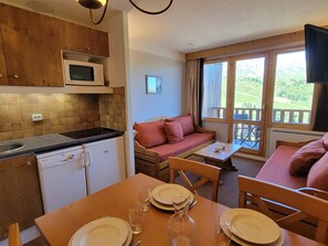 Interior - Studio on the slopes pets allowed (Belle Plagne)