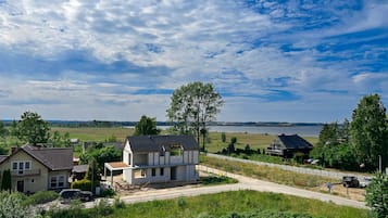 Uitzicht vanuit accommodatie
