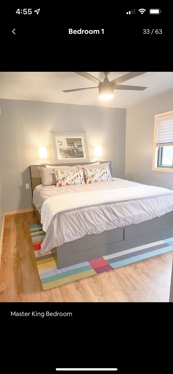 2 bedrooms, in-room safe, free WiFi, bed sheets