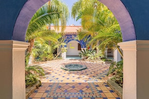 Enceinte de l’hébergement