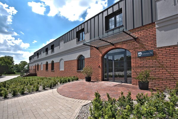 Fachada de la propiedad