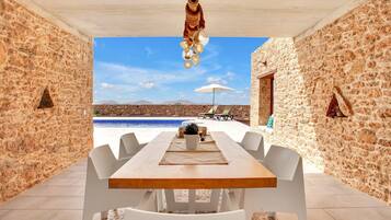 Udendørs spisemuligheder