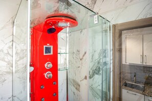 Dusche, Handtücher