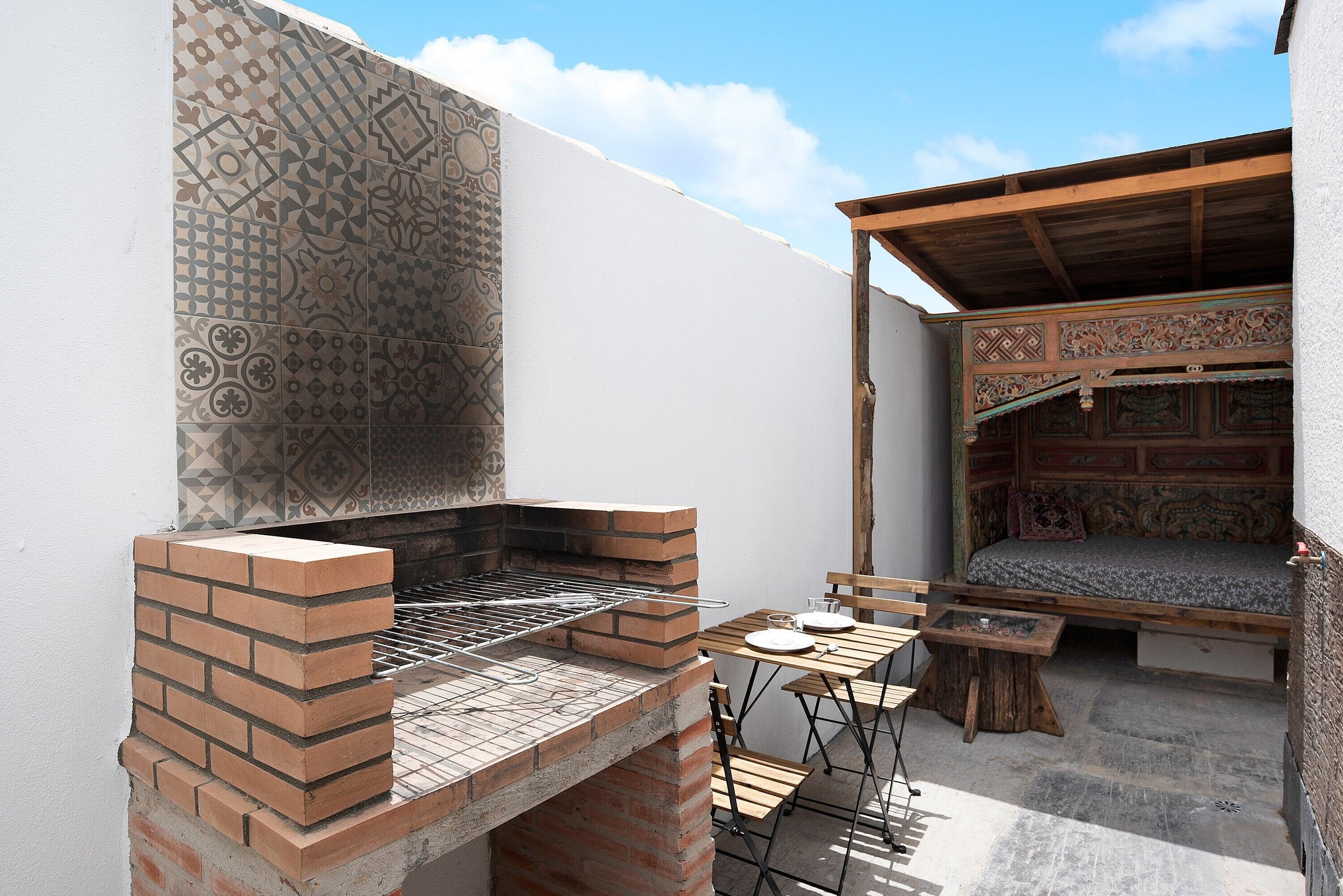 Udendørs spisemuligheder