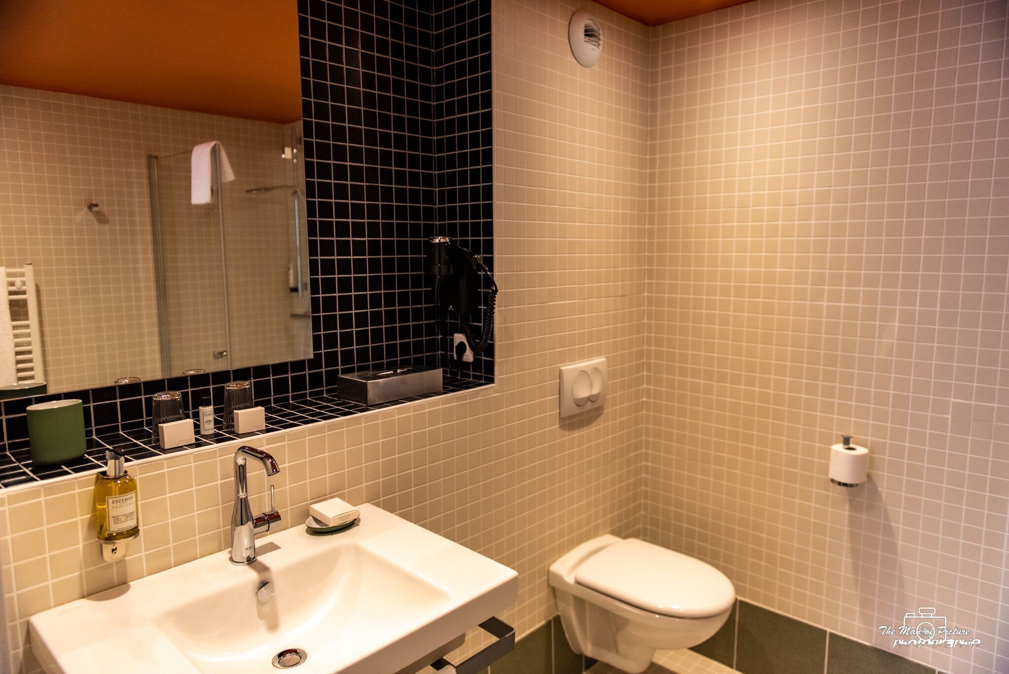 Bathroom | Shower, free toiletries, hair dryer, towels