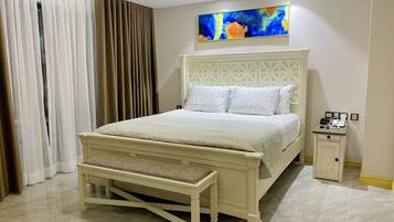 1 多间卧室、熨斗/熨衣板、免费 WiFi、床单