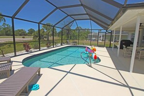 Pool - Pinemoor Golf Course Pool Home #188 (Rotonda West)